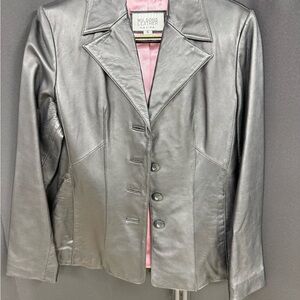 Wilsons Leather Women's Black Leather Jacket